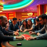 Experience the excitement of Non gamstop Casino Uk with vibrant gaming tables and enthusiastic players.