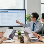 Tim audit forensik bekerja sama di aafikotacimahi.org, menunjukkan profesionalisme dan kolaborasi.