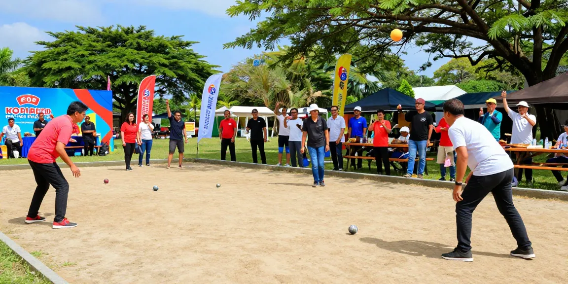 Permainan petanque di FOPI KOTA PALOPO, fopikotapalopo.org ajang olahraga yang menyatukan komunitas.