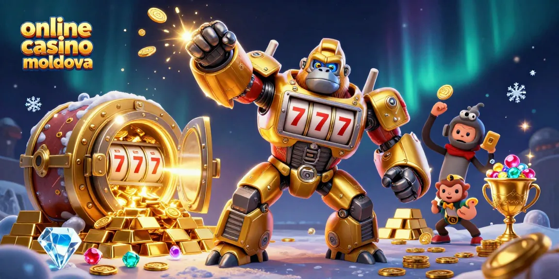 Joacă la online casino moldova și câștigă premii fabuloase în această ilustrație 3D fascinantă.