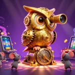 Experience thrilling wins at Pakde4D with a golden owl presiding over jackpot delights and casino action.