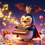 Engage in exciting games with agen toto featuring a vibrant casino scene filled with dynamic lottery elements.