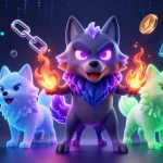 Engage with 88aa's thrilling gaming experience, featuring vibrant 3D characters and cryptocurrency elements.