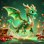 Win thrilling jackpots on situs deposit 5000 with a captivating emerald sea dragon scene.